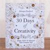 30 Days of Creativity: English Adult Coloring Book for Stress Relief