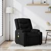 VidaXL Reclining Massage Armchair, Chair with Footrest, Seat with Backrest and Armrests Living Room, Modern, 374132