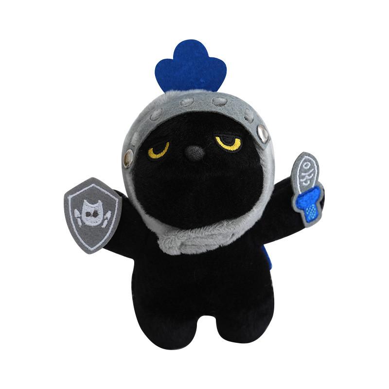 Adorable Q Version Plush Water Capybara Keychain With Soft Black Fur For Bags