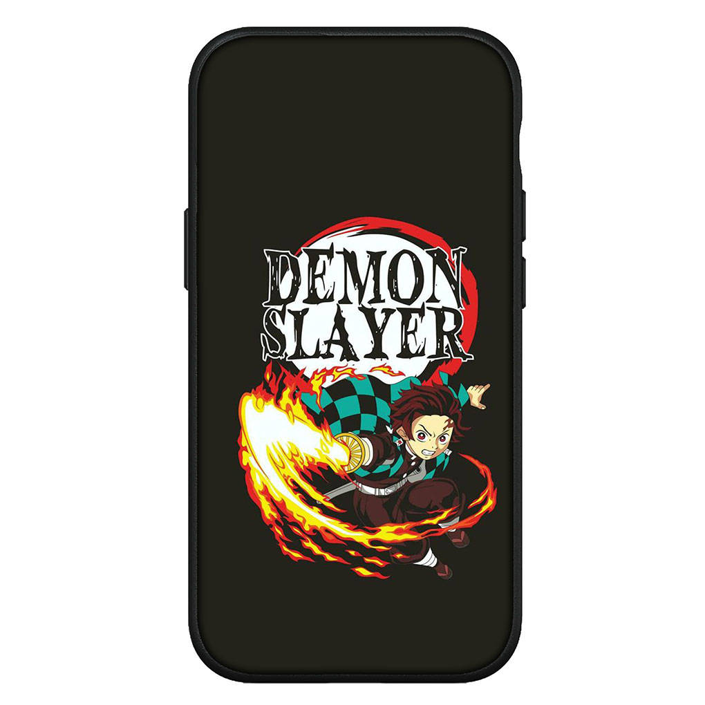Для Samsung Galaxy S24 S23 iPhone 16 15 14 Xiaomi Redmi Note 13 12 11 Plus 9 Pro Max X XR Чехол Muichiro Tokito Demon Slayer Kamado Tanjiro OPPO Huawei