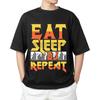 Eat Sleep DJ Repeat T-shirt Men's Women's Tops Tees | DJ Shirt for Men & Women | Funny DJ Gift Tee