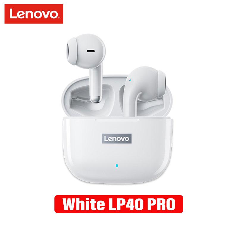 Lenovo LP40 Pro TWS Наушники Беспроводные Bluetooth 5.1 Спортивные наушники с шумоподавлением Сенсорное управление 250 мАч