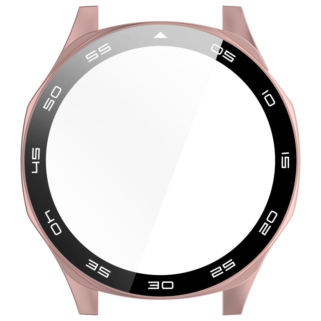 Для Huawei Watch GT5 46 мм защитный чехол 2-в-1 защитный чехол с защитным стеклом для экрана корпус часов с закаленным стеклом