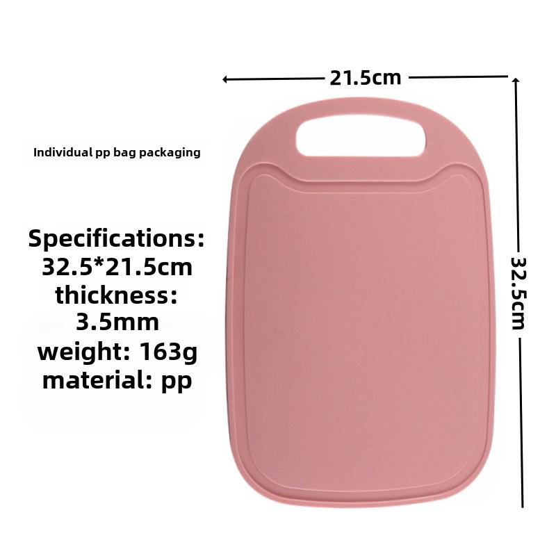 Разделочные доски из пластика FDA из пшеничной соломы - 3 шт. для нарезки овощей, фруктов и мяса