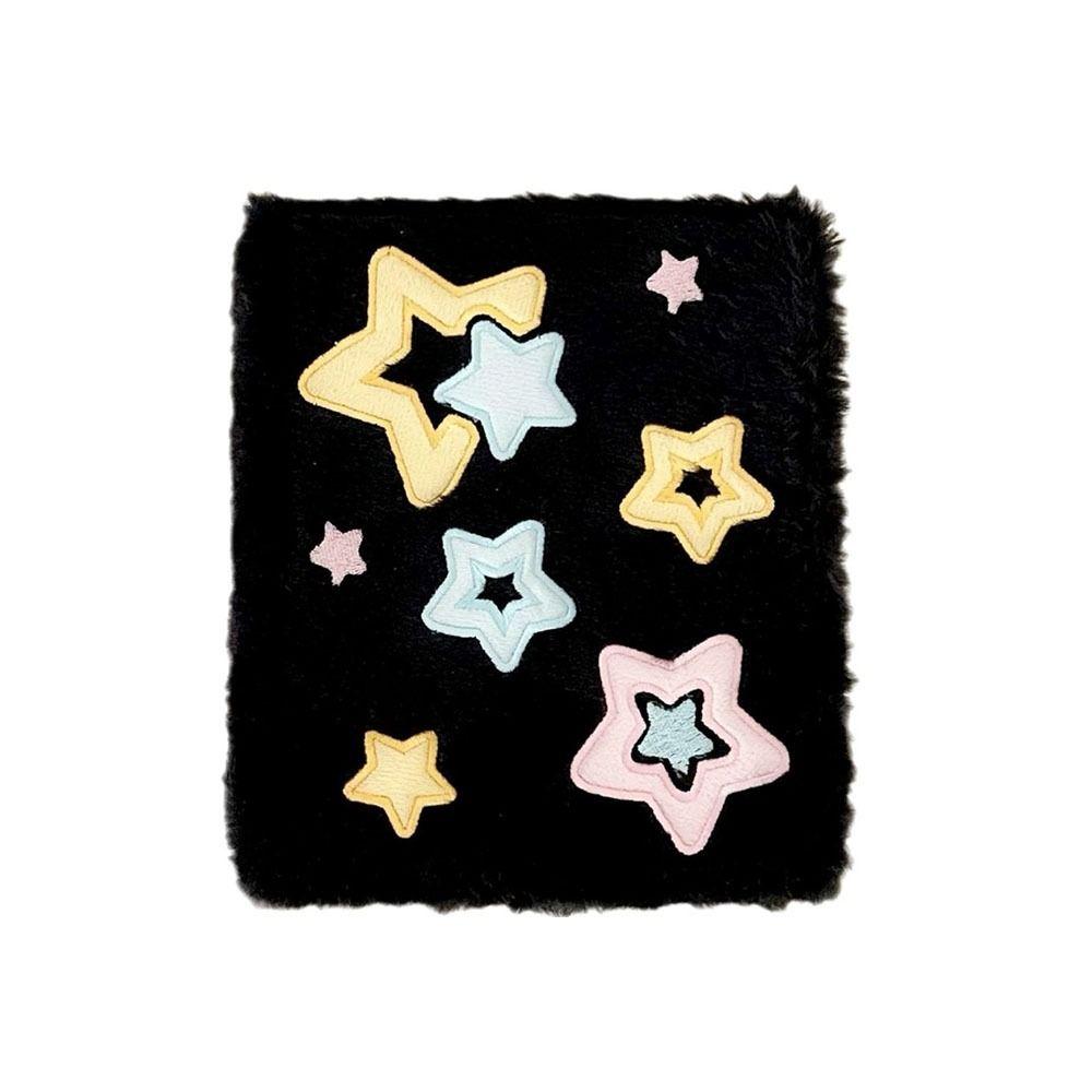 Plush Binder Star Loose Leaf Plush Card Album Soft Plush Card Photo Collect Book  School Stationery