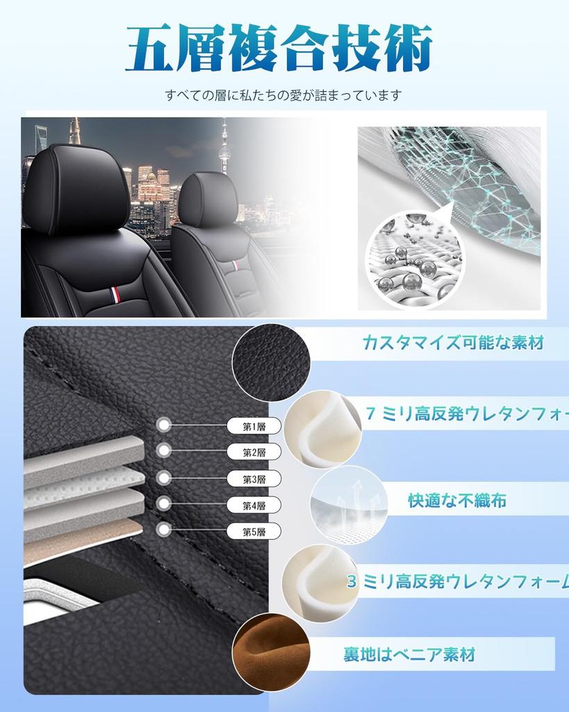 Toyota Prius 30 Series 40 Series 50 Series Car Seat Covers Set of 5