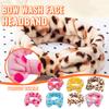Spa Bath Shower Makeup Wash Face Cosmetic Headband Hair Band Velvet HeadWrap