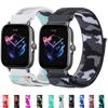 Ремешок для Amazfit GTS/2/2e/3/GTS2 Mini/GTR 42мм/47мм/GTR2/3/Pro strato 20/22мм нейлоновый Камуфляжный Браслет Ремешок Amazfit bip