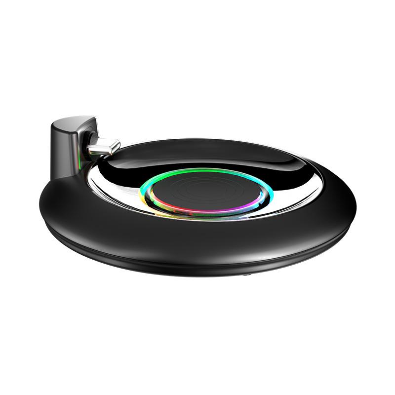 2 IN1 Magnetic Charging Stand and Silicone Protective Cover Pokémon GO Plus+ Charging Holder with USB Type-C Charger Cable and RGB Indicators