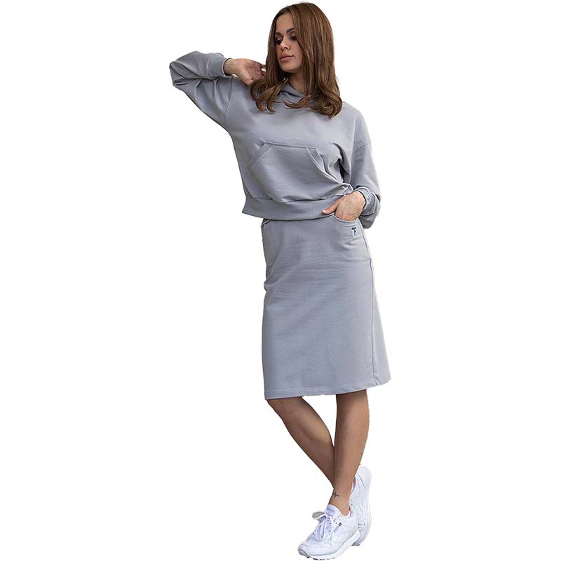 Женский костюм худи и юбка SET6 TotalFit (06399874)
