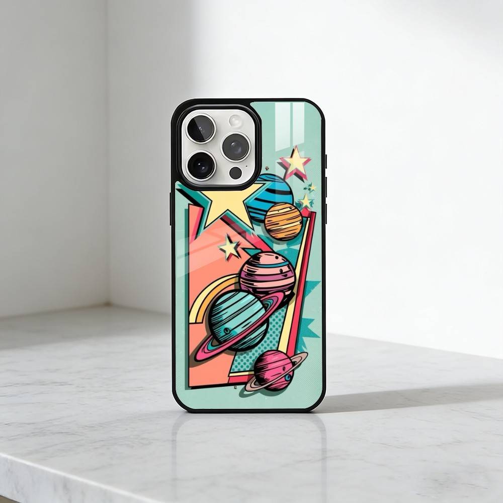 Art Visual Impact Printed Phone Case For iPhone17,16,15,14,13 Plus,Pro Max Magnetic For Magsafe Wireless Charging