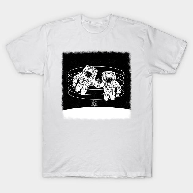 T Shirt Women Astronaut Life On The Moon Harajuku Print Kawaii Tshirt Summer Short Sleeve Female T-Shirt Top Tee