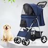 Pet Stroller Outdoor Portable Folding Small Pet Stroller for Dog Cats Mouse Rabbits
