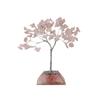 Rose Quartz Crystal Tree Orgonite Base 80 Gemstones