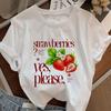 Strawberry Graphic T Shirts Summer Berry Lover Tshirt Unisex Ladies Girl Short Sleeve Tops Tee Casual Soft Pritned Streetwear