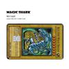 Magic Shark Fashin King Покер Деньги Игра Контроллер Дракон 3М Матовая Тонкая Наклейка Пленка Скин для Дебетовой Банковской Кредитной Карты