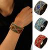 Этнический стиль браслет со стразами женский ретро ручной работы женский браслет для вечеринки
