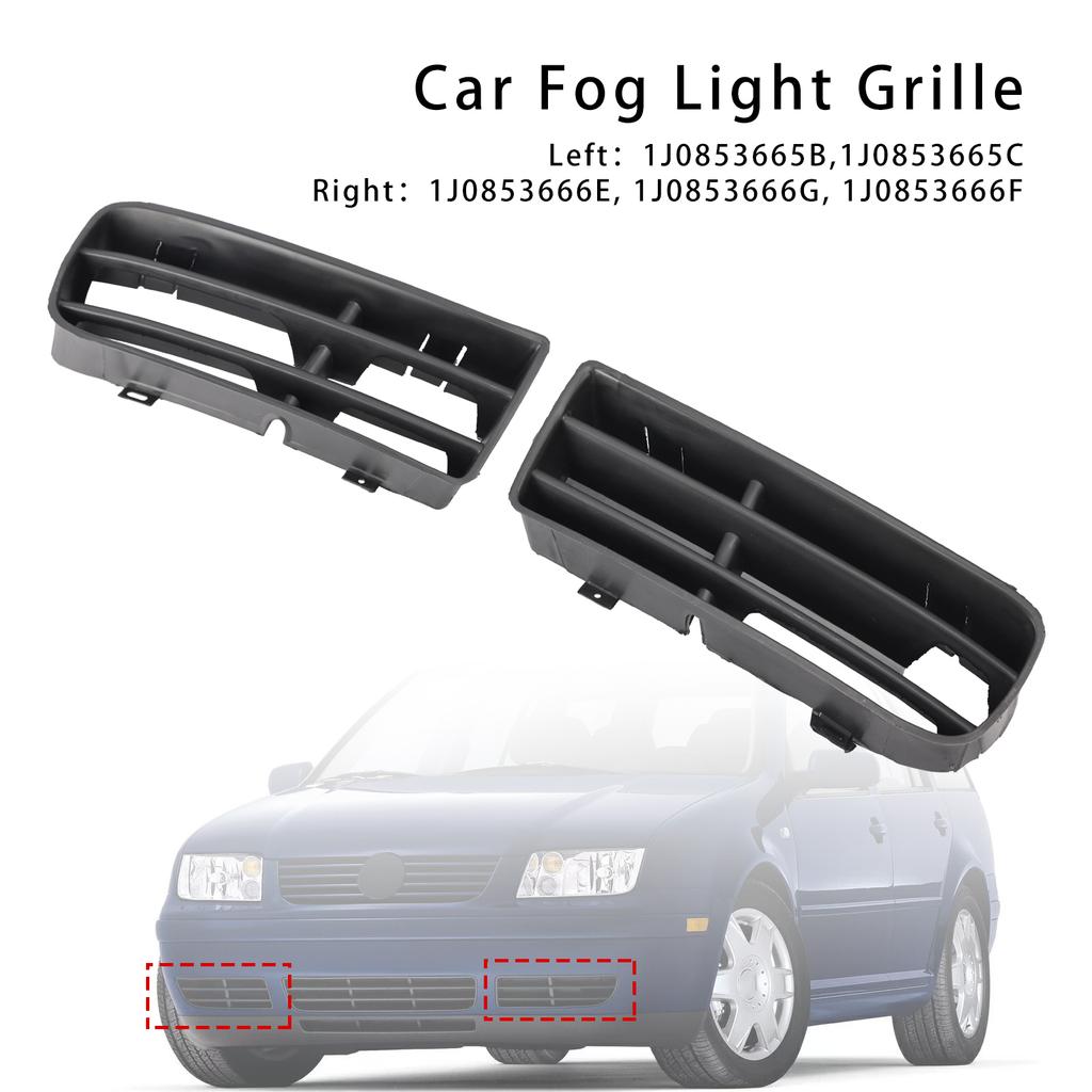 1 пара противотуманных фар переднего бампера решетка крышка рамка для VW Golf IV MK4 1998-2004
