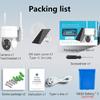 ICsee 4MP Солнечная IP-камера WiFi Наружная Беспроводная PTZ Защита Безопасности CCTV Видеонаблюдение Аккумулятор 7800 мАч Длительное время ожидания