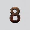 1 PC 0-9 Numeral  ABS Plastic Self-adhesive Door Plates Address Sign Room Number Digits Sticker