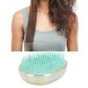 Soft Scalp Massage Brush Wet and Dry Use Detangling Hair Brush Egg Shape Hair Brush  Home Use