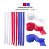 3Pcs/Set Rainbow Crepe Paper Streamers For Wedding Birthday Party Backdrop Decoration Colorful Paper Crepe Garland Ribbon Decor