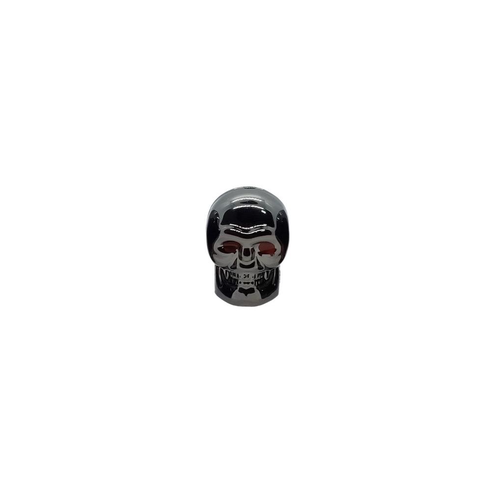 1Pc Antirust Copper Core Bike Tires Valve Caps Skull Style Tire Valve Cap Valve Stem Cap Motorcycle