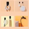 1/5/12/20PCS Tape Cable Tie Auto Adhesive Velcros Self-adhesive Sewing Wall-mounted Diy Reusable T-shaped Nylon Hook Surround