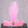 1Pc Cute Feather Headband Flapper Sequin Headpiece Costume Head Band Different Colors Party Favor