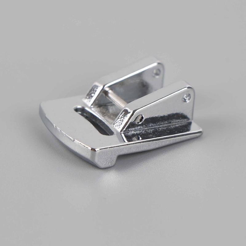Hot Sale 1Pcs Sliver Rolled Hem Curling Presser Foot For Sewing Machine Singer Janome Sewing Accessories Presser Foot Pfaff