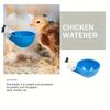 6pcs, Large Blue Automatic Chicken Water Cup, Suitable for Ducks, Geese, Turkeys and Rabbits - Drinking Fountains Kit - Small Animal Drinkers