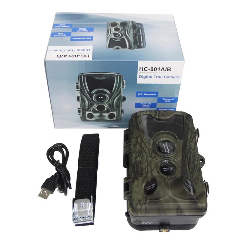 Hunting Camera Trail Cameras 20MP 1080P  Night Vision Photo Trap  HC801A Wireless Wildlife Surveillance Tracking