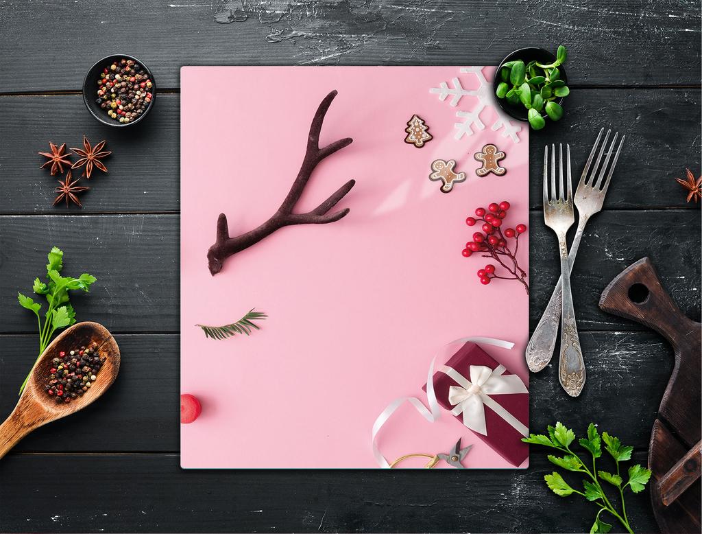 GLASS CUTTING BOARD 45x52 Deer