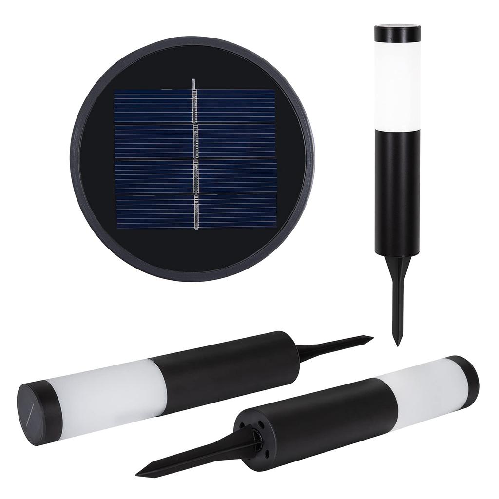 Siatom Solar Light, Outdoor, IP65 Waterproof, Bright, Stylish, Built-in, Auto OnOff, Spotlight, Garden Light, 360° Lighting Range, 12 Hours of