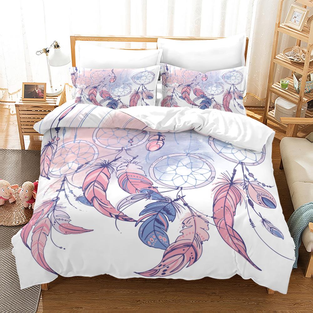 Ловец Снов 3D Пододеяльник Комплект Постельного Белья Breves 240x220 Размер Queen King Двуспальная Кровать Пододеяльник 135 Европейский Постельное Белье 2 Спальни