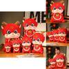 2024 Lucky Dragon Plush Toy Red And White 20cm-55cm Soft And Cuddly Dragon Stuffed Animal