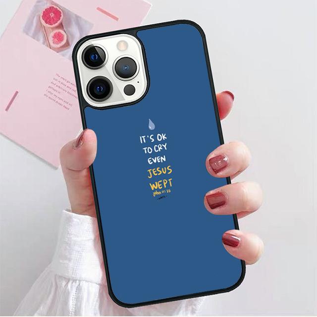 Христианский религиозный Иисус Чехол для телефона Cover Для iPhone 17 Air 16 15 14 12 13 11 Pro MAX apple Plus Coque Shell