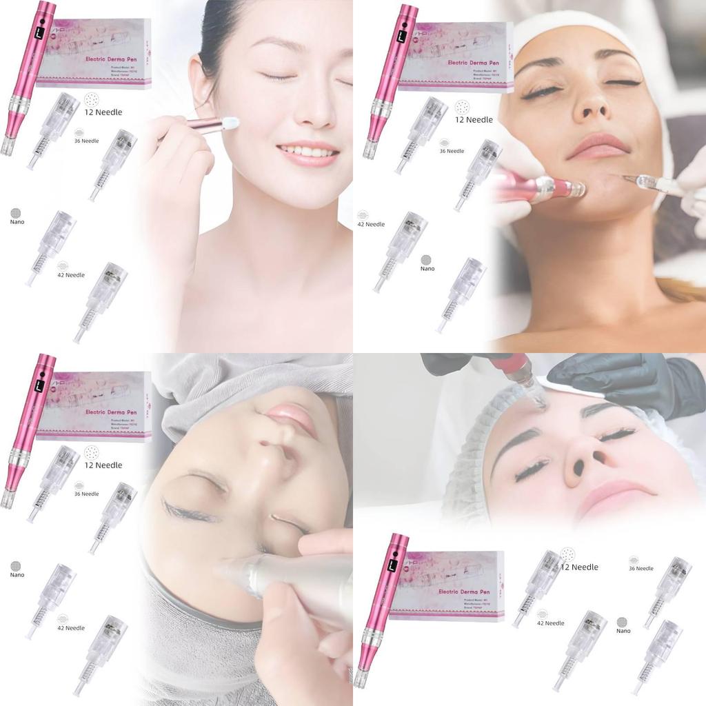 Tbphp Беспроводной Электрический Микродермабразионный Аппарат Портативный Косметологический Инструмент с 7 Регулируемыми Настройками для Домашнего Использования