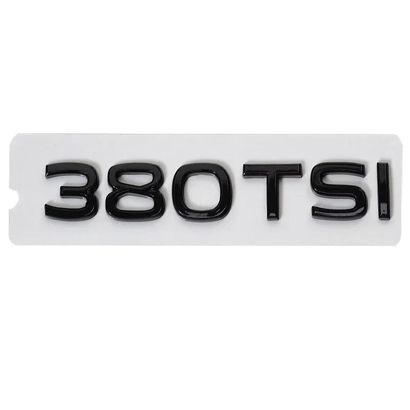 RUNTB1 3D ABS 280TSI 380TSI Car Body Side Emblem Auto Rear Trunk Badge Sticker For VW Golf Passat Jetta Tiguan Polo Vento Lavida MK4