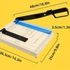 Compact A4 Guillotine Paper Cutter for Office and School