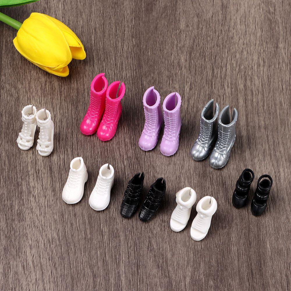 Colorful Foot Length 2.2cm Fashion Accessories Hero Dolls Boot Doll Shoes Socks Long Knees Boots