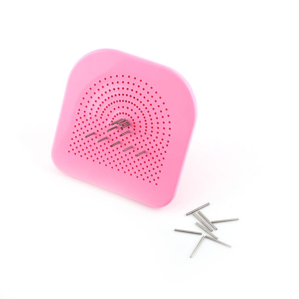 Инструмент для квиллинга Набор для квиллинга   Материалы Розовый Серебристый Пластиковый лоток с 20 иглами из нержавеющей стали для декорирования обертки открыток   Арт Проект