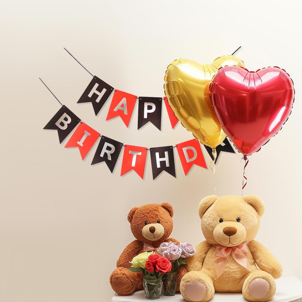 Баннер с днем рождения Знак с днем рождения Украшения с днем рождения Украшения на день рождения для вечеринки по случаю дня рождения