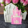 Fondant Mold Heat-Resistant Unique Shape Silicone BPA-Free Princess Castle Shaped Fondant Cake Mold