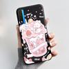 New Casing For TCL 20 5G 20S 20L 20L+ Flower Pattern Shockproof Cover For TCL 20 SE Fashion Cartoon Design Soft Black Case