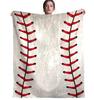 Одеяло для софтбола, бейсбола, серого цвета, сверхмягкое бархатное одеяло, легкое одеяло, прочный домашний декор