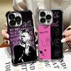 Чехол для телефона Lil Peep Hellboy Love с покрытием для iPhone 16 17 Pro Max Air 16E 14 15 Plus 12 13 Mini, противоударный, с защитой-подушкой безопасности