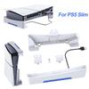 Для PS5 Slim Базовая подставка Подставка Держатель Горизонтальный держатель с 4-портовым USB2.0 хабом для Playstation 5 Slim Disc & Digital Edition