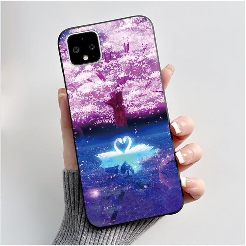 Милый Чехол Для Google Pixel 4/Pixel 4XL Fundas Чехол Для Pixel 4A 5G 4G/Pixel 5 XL Защитная Крышка Мягкий Силикон Мультяшный Корпус