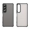 For Sony Xperia 1 VII Case Drop Proof Airbags Frosted Translucent PC+TPU Phone Back Cover